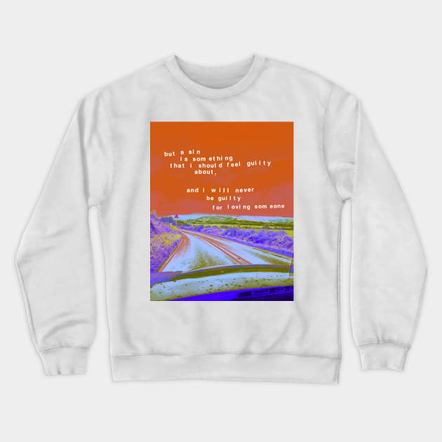 but a sin Crewneck Sweatshirt by perfumebathing